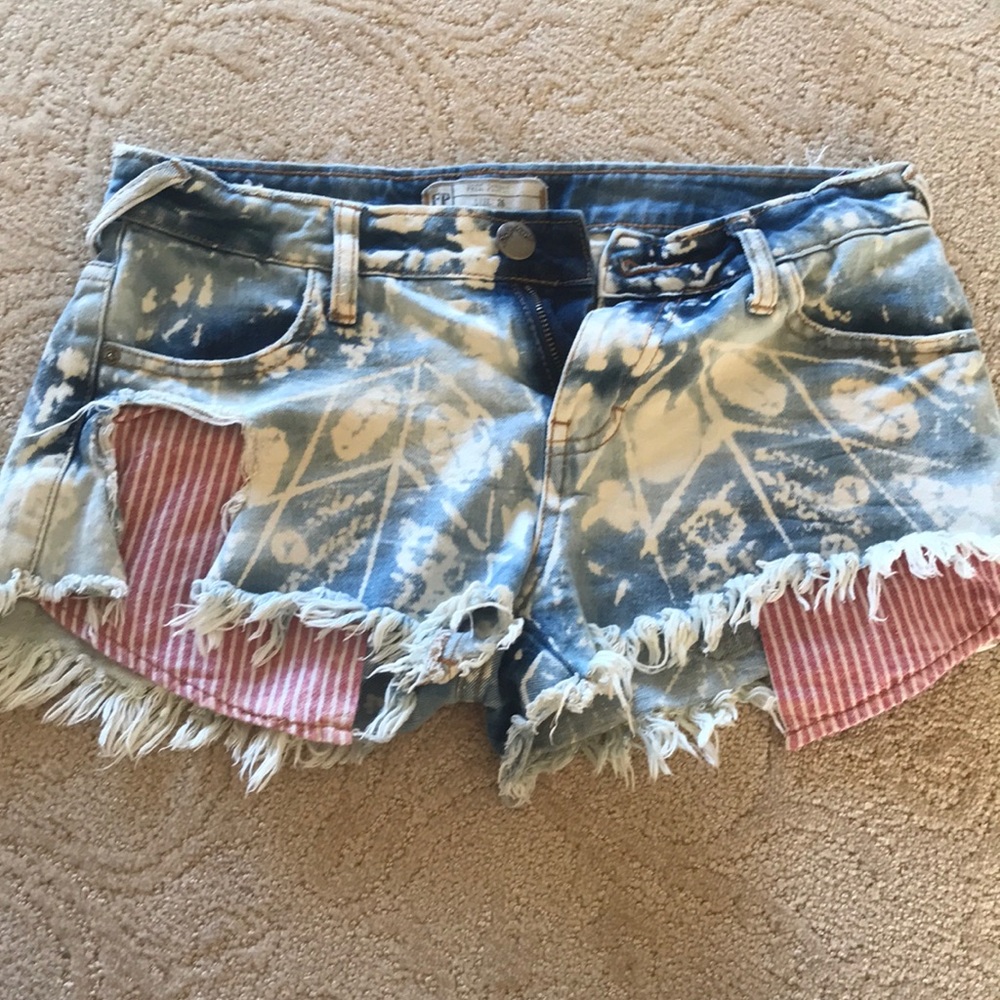 Free People Denim Shorts